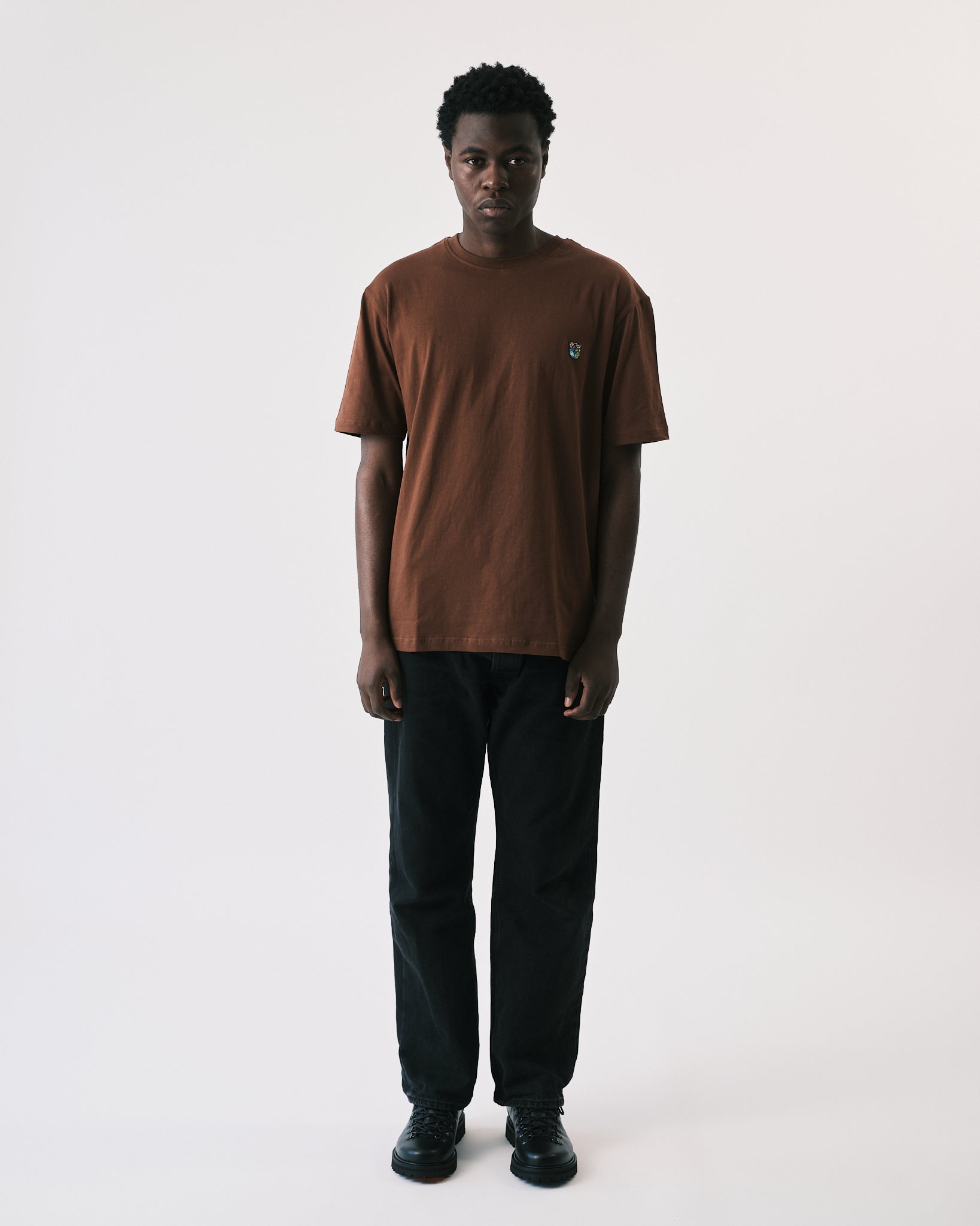 Teddy premium tee brown - Tonsure