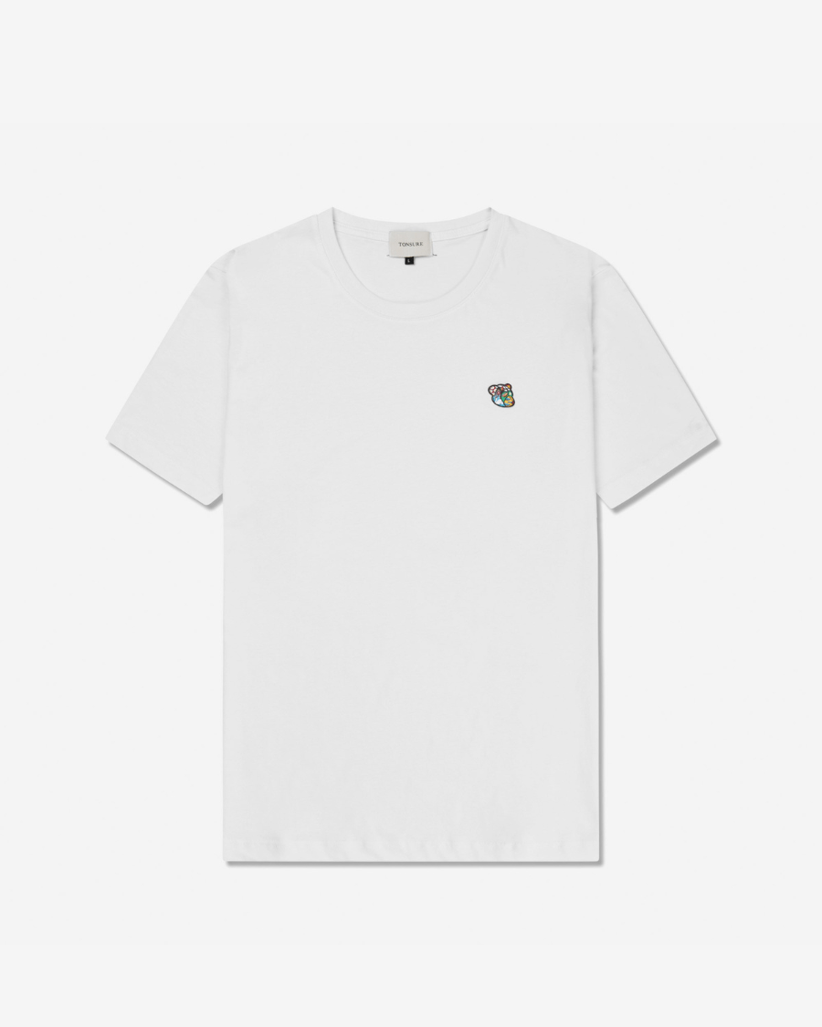 Teddy premium tee white - Tonsure