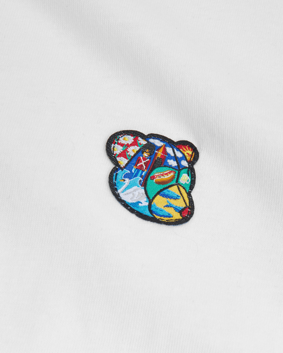 Teddy premium tee white - Tonsure