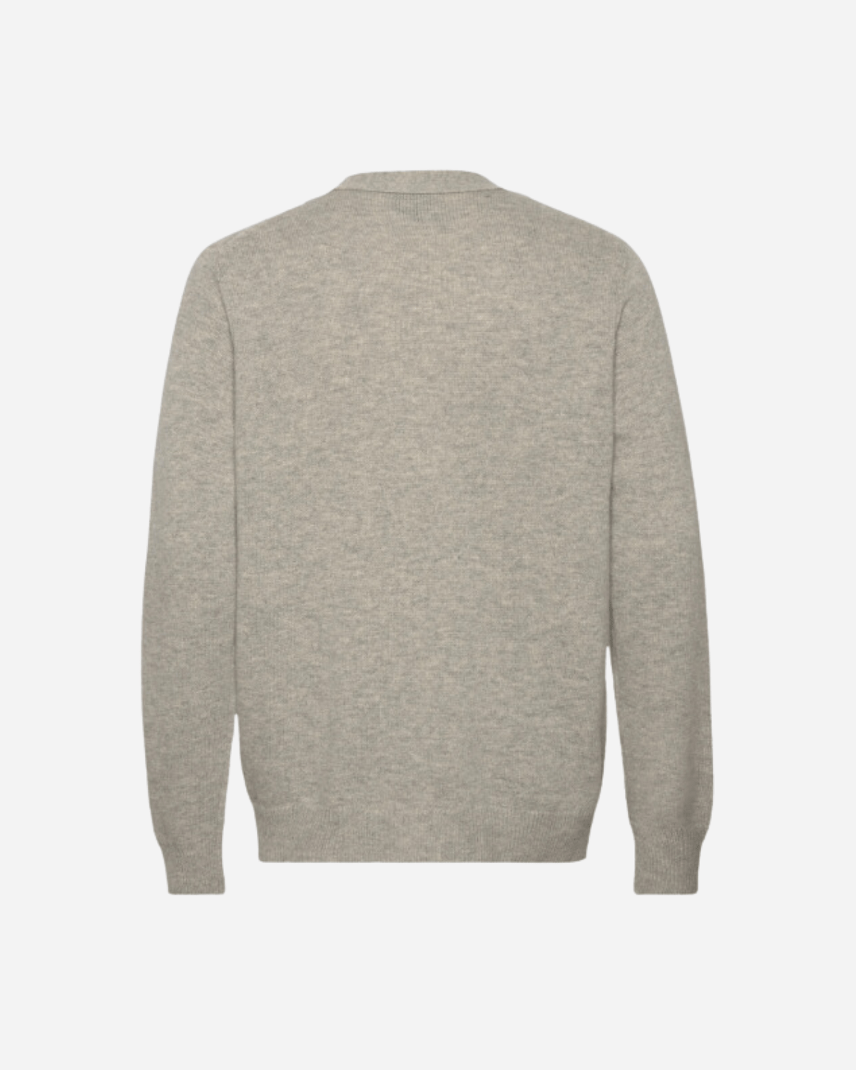 Tristan knit cardigan Grey Melange - Tonsure